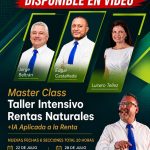 MASTER CLASS - TALLER INTENSIVO RENTAS NATURALES - VIDEO