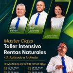 MASTER CLASS RENTAS NATURALES-TALLER INTENSIVO JULIO